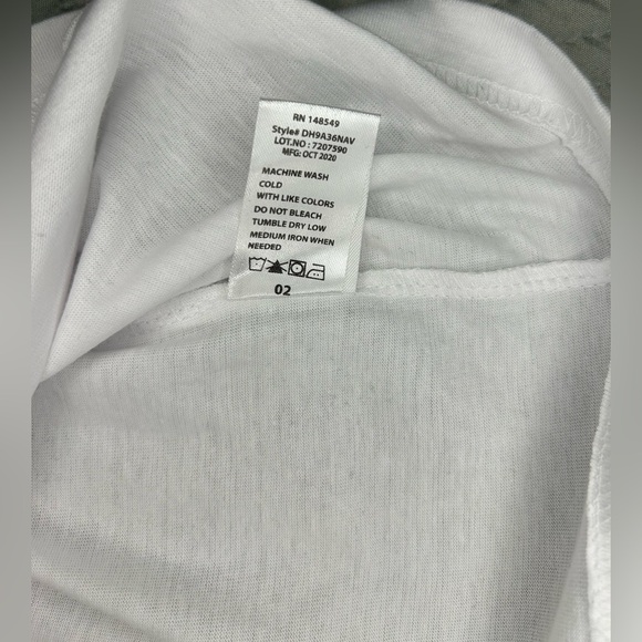 Paperdenim&cloth Men’s Colorblock Hoodie NWT Navy Gray White Size M - Picture 9 of 11